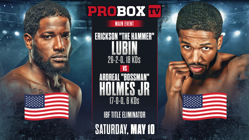 CONTENDER SERIES | LUBIN VS HOLMES | IBF TITLE ELIMINATOR